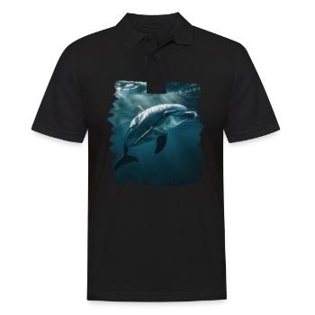 Dauphin Dauphins Dauphin - Polo Homme - noir - Devant - Kai (181cm)