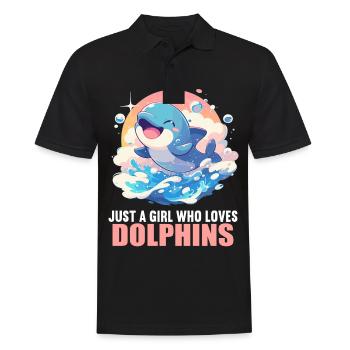 Dauphin Dauphins Dauphin - Polo Homme - noir - Devant - Kai (181cm)