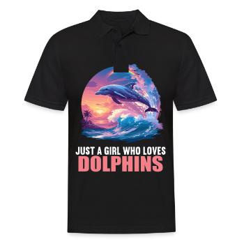 Dauphin Dauphins Dauphin - Polo Homme - noir - Devant - Kai (181cm)