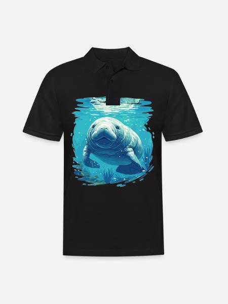 Walrus Walrosse Walross - Men's Polo Shirt - black