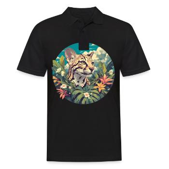 Ocelots Ocelot - Polo Homme - noir - Devant - Kai (181cm)