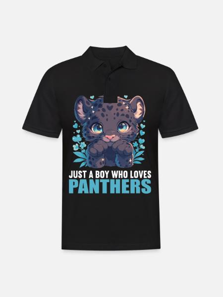 Panthers Panther - Men's Polo Shirt - black