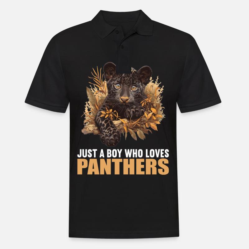 Panthers Panther - Men's Polo Shirt - black