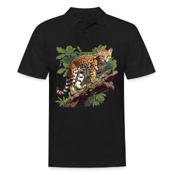 Ocelots Ocelot - Polo Homme - noir - Devant - Kai (181cm)