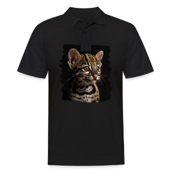 Ocelots Ocelot - Polo Homme - noir - Devant - Kai (181cm)