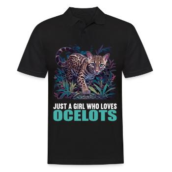Ocelots Ocelot - Polo Homme - noir - Devant - Kai (181cm)