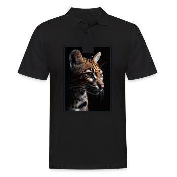 Ocelots Ocelot - Polo Homme - noir - Devant - Kai (181cm)