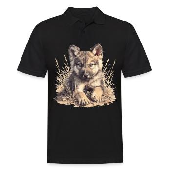 Loups Loup - Polo Homme - noir - Devant - Kai (181cm)