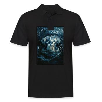 Tortue de mer Meeresschildkröten Meeresschildkröte - Polo Homme - noir - Devant - Kai (181cm)