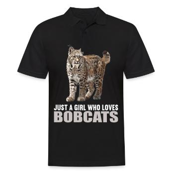 Bobcats Rotluchse Rotluchs Luchs - Männer Poloshirt - Schwarz - Vorne - Kai (181cm)