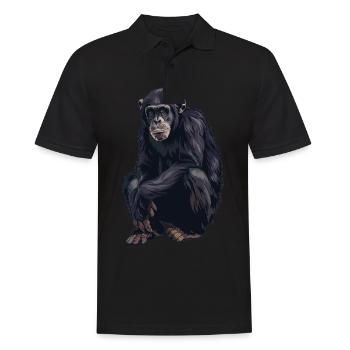 Bonobos Bonobo - Men's Polo Shirt - black - Front - Kai (181cm)