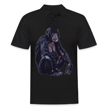 Bonobos Bonobo - Men's Polo Shirt - black - Front - Kai (181cm)