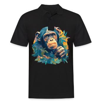 Bonobos Bonobo - Men's Polo Shirt - black - Front - Kai (181cm)