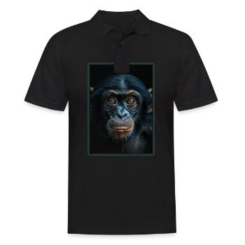 Bonobos Bonobo - Men's Polo Shirt - black - Front - Kai (181cm)