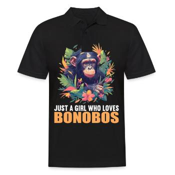 Bonobos Bonobo - Men's Polo Shirt - black - Front - Kai (181cm)