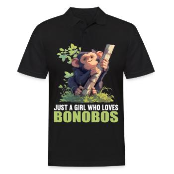 Bonobos Bonobo - Men's Polo Shirt - black - Front - Kai (181cm)