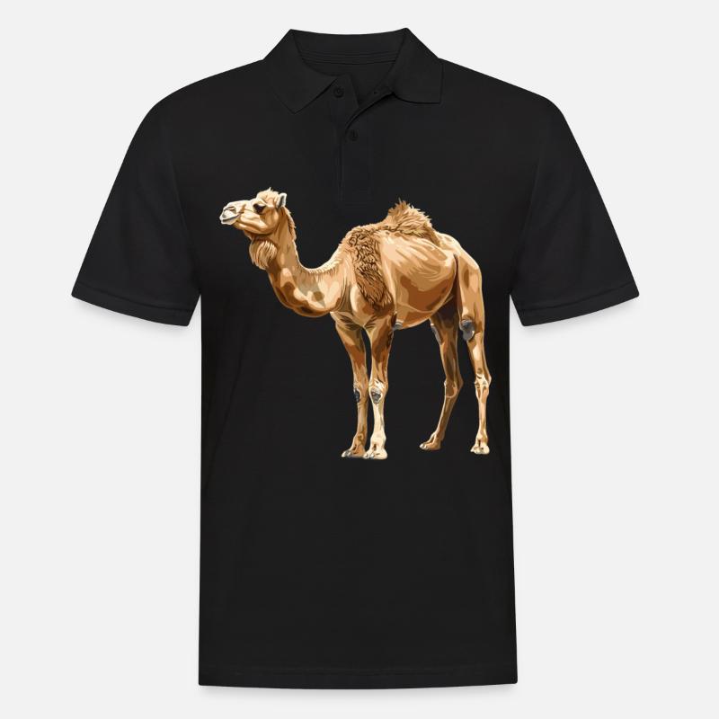 Camel Kamele Kamel - Men's Polo Shirt - black