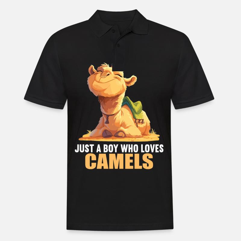 Camel Kamele Kamel - Men's Polo Shirt - black
