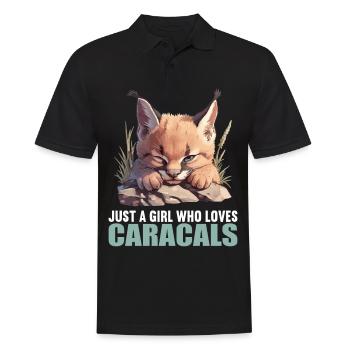 Caracal Karakale Karakal - Men's Polo Shirt - black - Front - Kai (181cm)