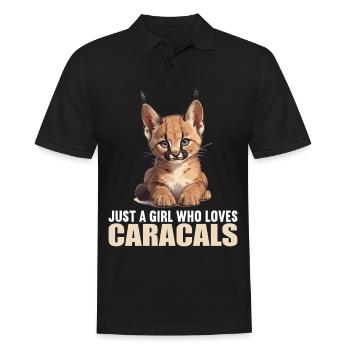 Caracal Karakale Karakal - Men's Polo Shirt - black - Front - Kai (181cm)
