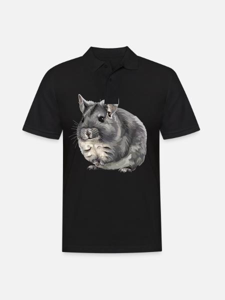 Chinchillas Chinchilla - Men's Polo Shirt - black