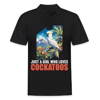 Cacatoès Cacatoès Cacatoès - Polo Homme - noir - Devant - Kai (181cm)