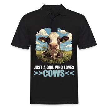 Vaches Vache - Polo Homme - noir - Devant - Kai (181cm)