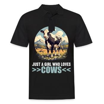 Vaches Vache - Polo Homme - noir - Devant - Kai (181cm)