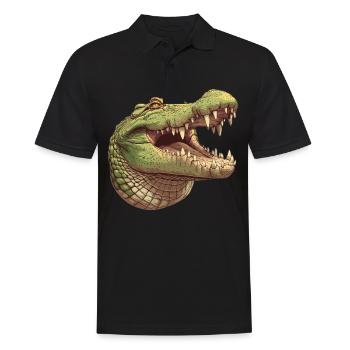 Crocodiles Crocodile - Polo Homme - noir - Devant - Kai (181cm)