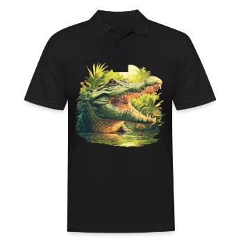 Crocodiles Crocodile - Polo Homme - noir - Devant - Kai (181cm)