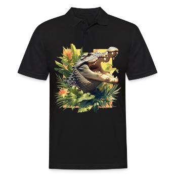 Crocodiles Crocodile - Polo Homme - noir - Devant - Kai (181cm)