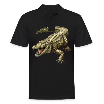Crocodiles Crocodile - Polo Homme - noir - Devant - Kai (181cm)