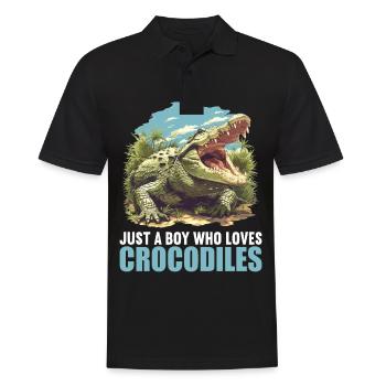 Crocodiles Crocodile - Polo Homme - noir - Devant - Kai (181cm)