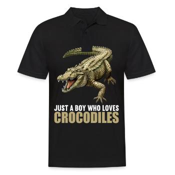 Crocodiles Crocodile - Polo Homme - noir - Devant - Kai (181cm)