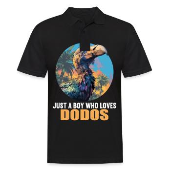 Dodos Dodo - Men's Polo Shirt - black - Front - Kai (181cm)