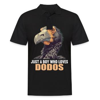 Dodos Dodo - Men's Polo Shirt - black - Front - Kai (181cm)