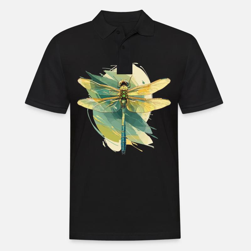 Libellules Libellule - Polo Homme - noir