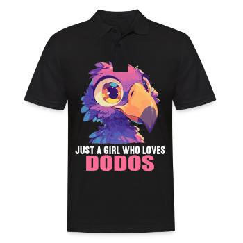 Dodos Dodo - Men's Polo Shirt - black - Front - Kai (181cm)
