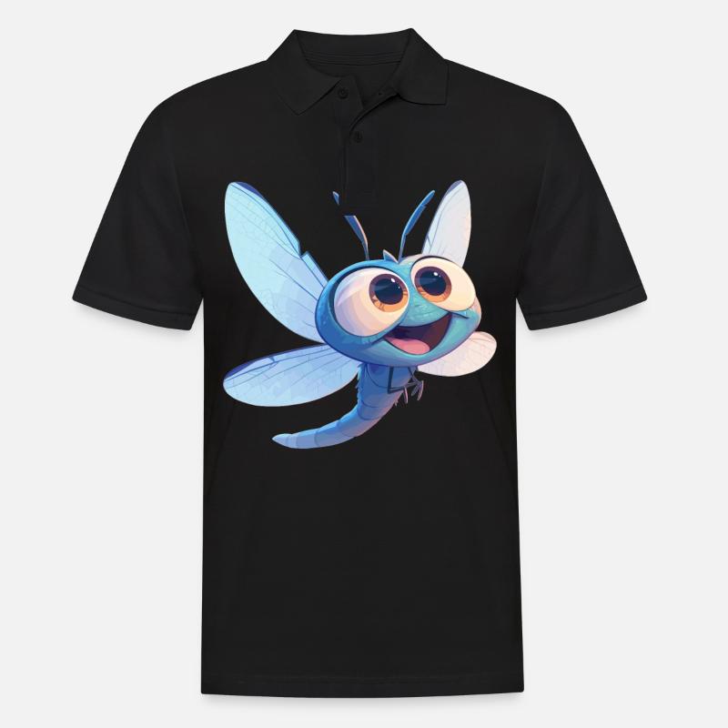 Libellules Libellule - Polo Homme - noir