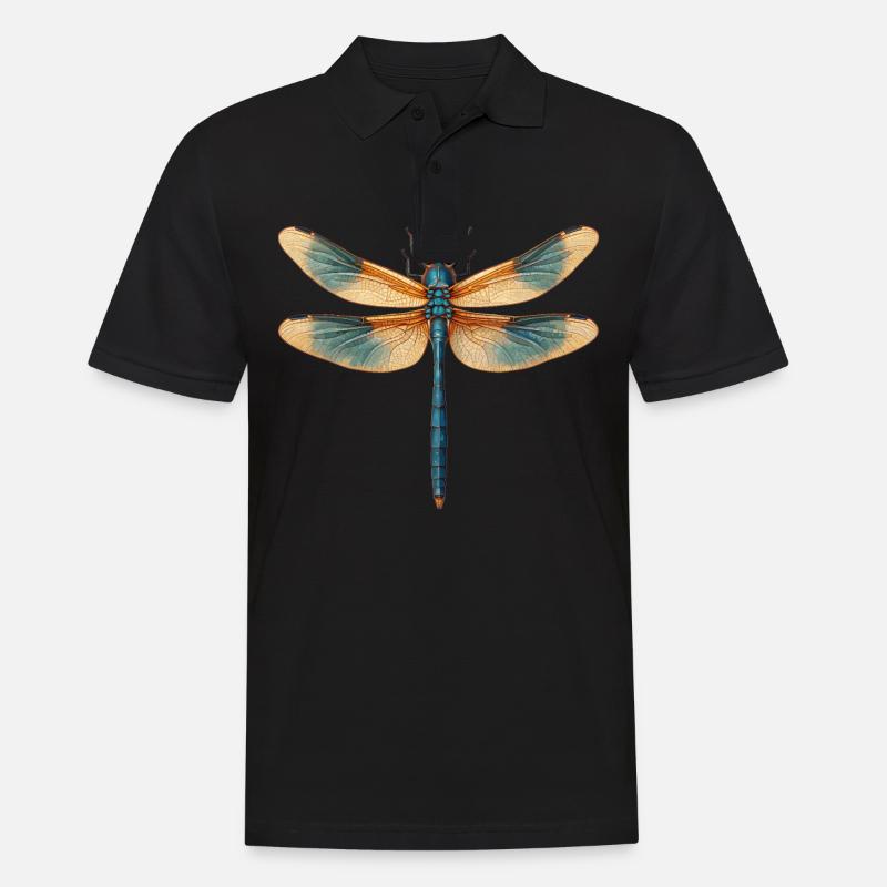 Libellules Libellule - Polo Homme - noir