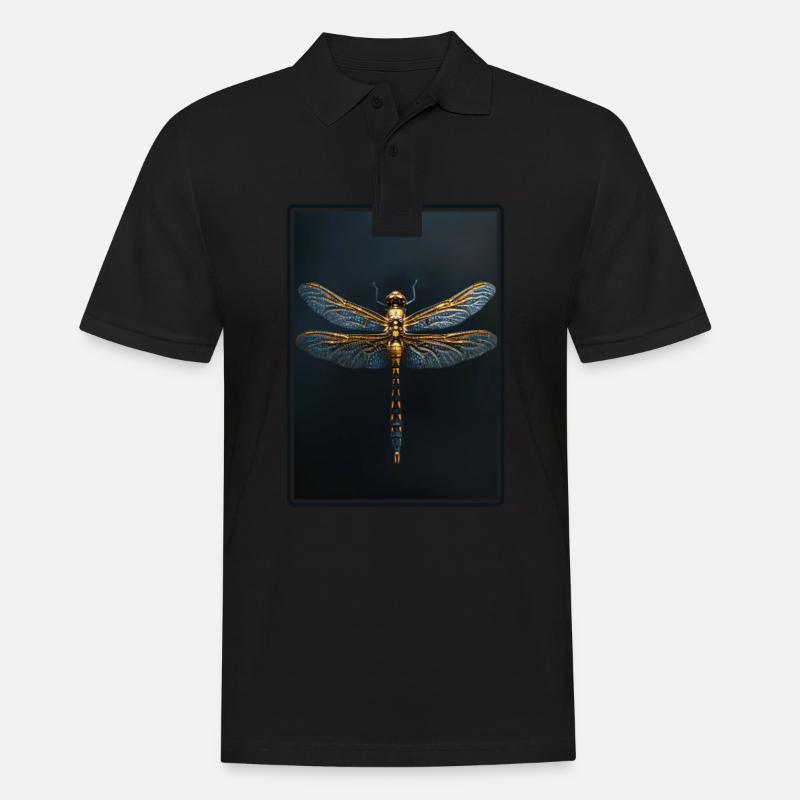 Libellules Libellule - Polo Homme - noir