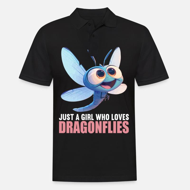 Libellules Libellule - Polo Homme - noir