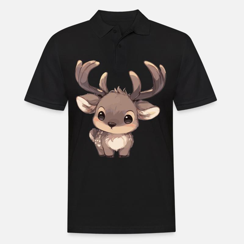 Moose Moose - Men's Polo Shirt - black