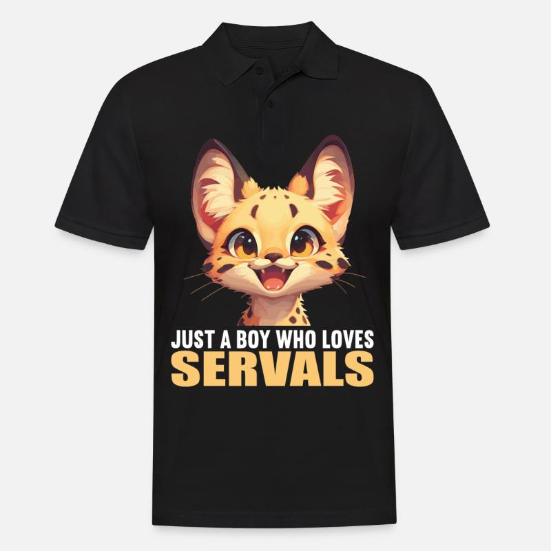 Servale Serval - Polo Homme - noir