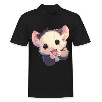 Opossum Opossums - Polo Homme - noir - Devant - Kai (181cm)