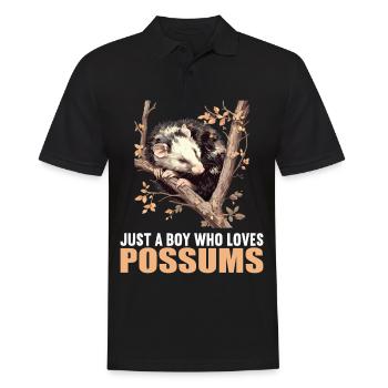 Opossum Opossums - Polo Homme - noir - Devant - Kai (181cm)