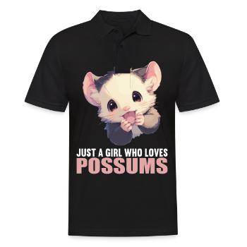Opossum Opossums - Polo Homme - noir - Devant - Kai (181cm)