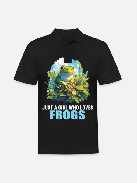 Frog Frogs - Men's Polo Shirt - black