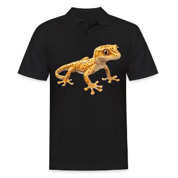 Geckos Geckos - Polo Homme - noir - Devant - Kai (181cm)