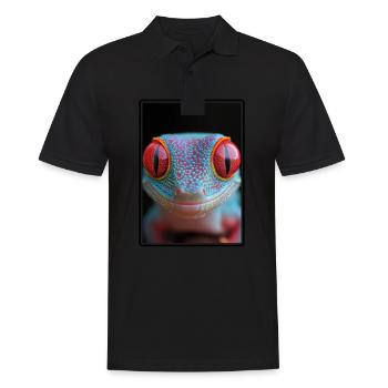Geckos Geckos - Polo Homme - noir - Devant - Kai (181cm)